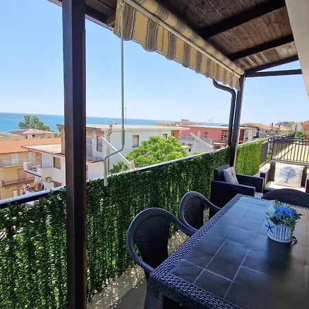 Blue Horizon - Seaside 120m To The Beach - Air Conditioning - Wi-fi - View - Free Parking Santa Caterina Dello Ionio Marina