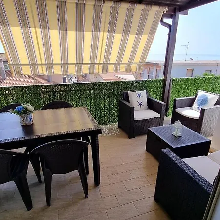 Blue Horizon - Seaside 120m To The Beach - Air Conditioning - Wi-fi - View - Free Parking Santa Caterina Dello Ionio Marina