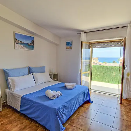 Apartment Blue Horizon - Seaside 120m To The Beach - Air Conditioning - Wi-fi - View - Free Parking